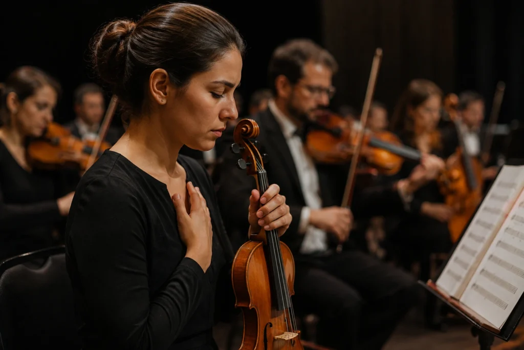 Como vencer o nervosismo ao tocar na orquestra