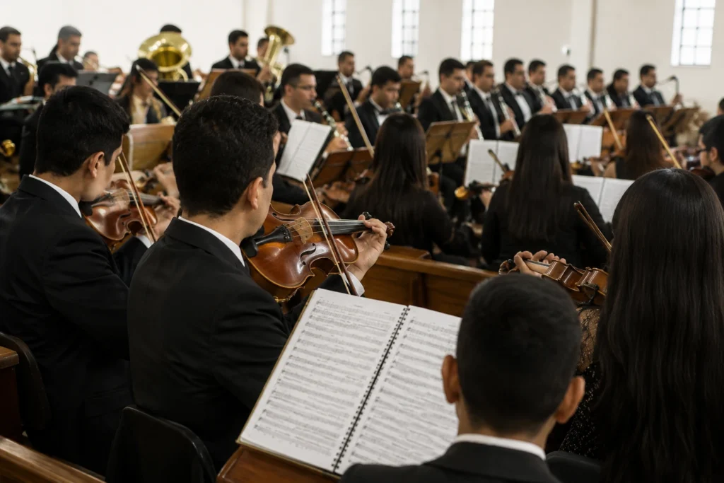 Evolução da orquestra da Congregação Cristã no Brasil