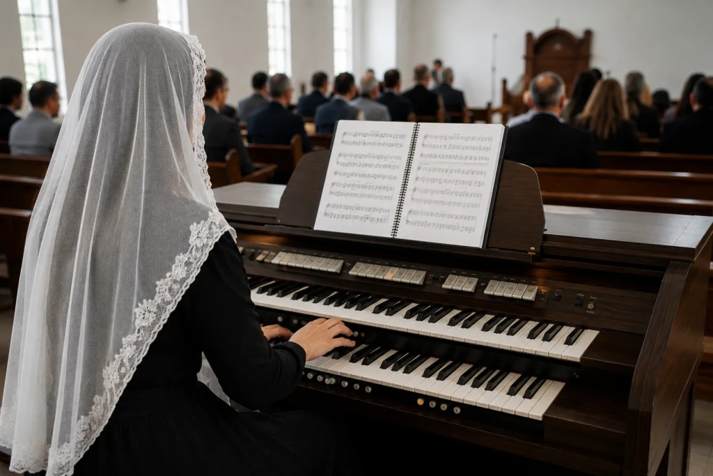 O papel da organista nos cultos da Congregação Cristã