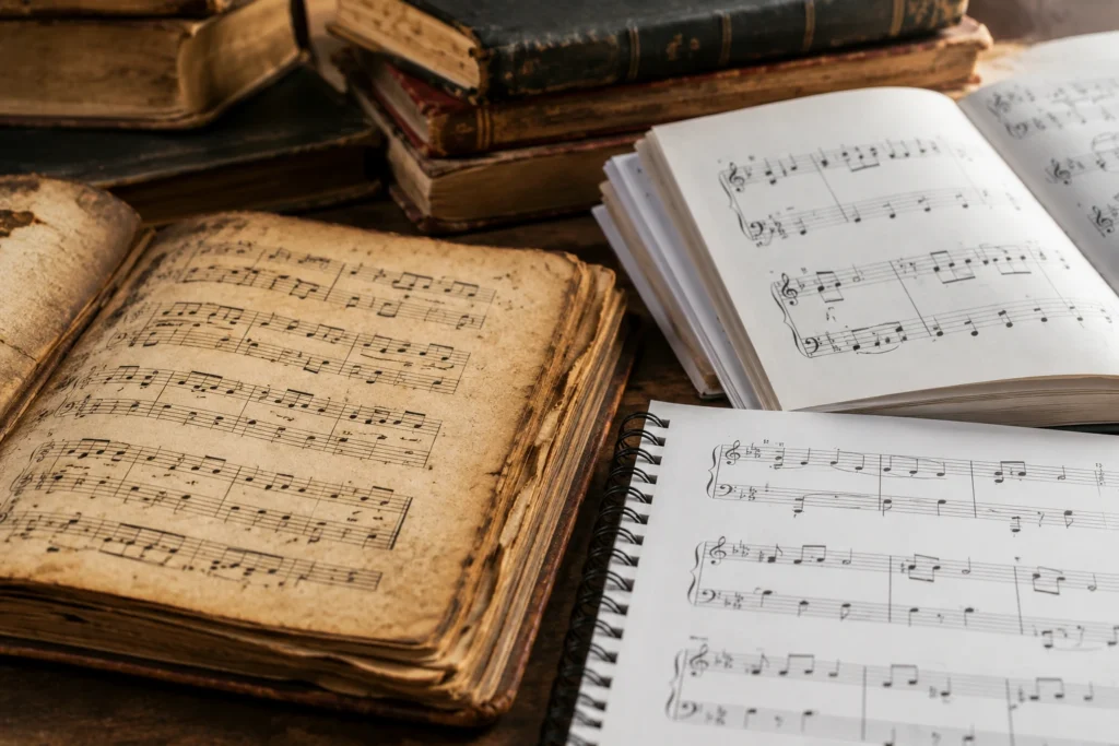 O que mudou na escrita musical dos hinários ao longo do tempo