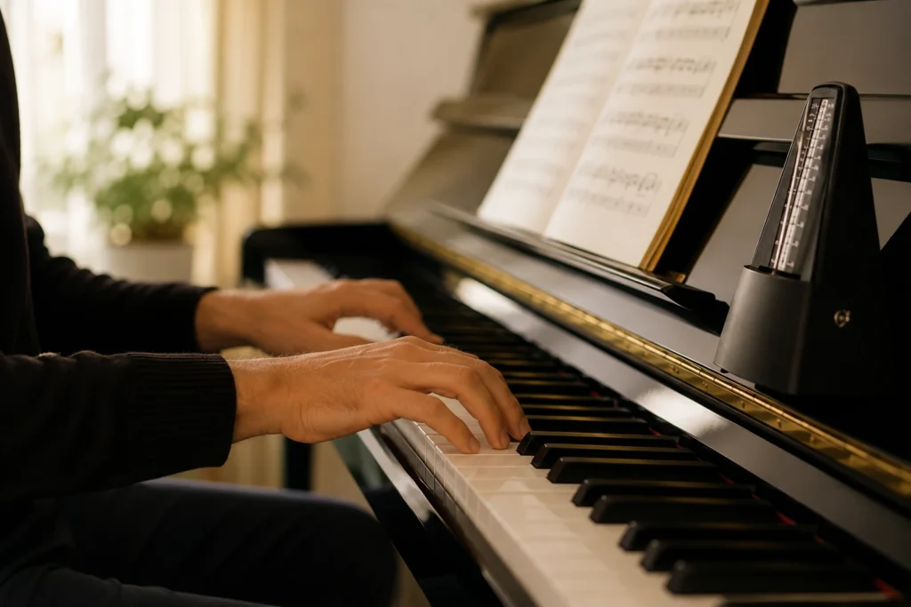 Por que tocar devagar pode acelerar o aprendizado de uma música